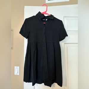 Black mini BDG jumper with collar